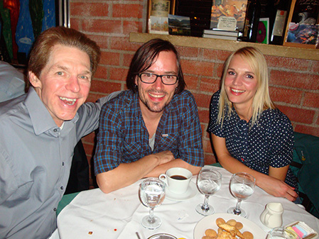 Jay Graydon,Ole Børud and his wife Hilde