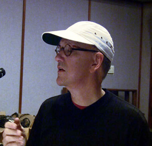 Randy Goodrum singing 
YOUR HEARTBREAK at Garden Rake Studios Nov. 2008