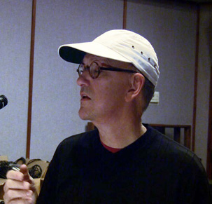 Randy Goodrum singing 
YOUR HEARTBREAK at Garden Rake Studios Nov. 2008